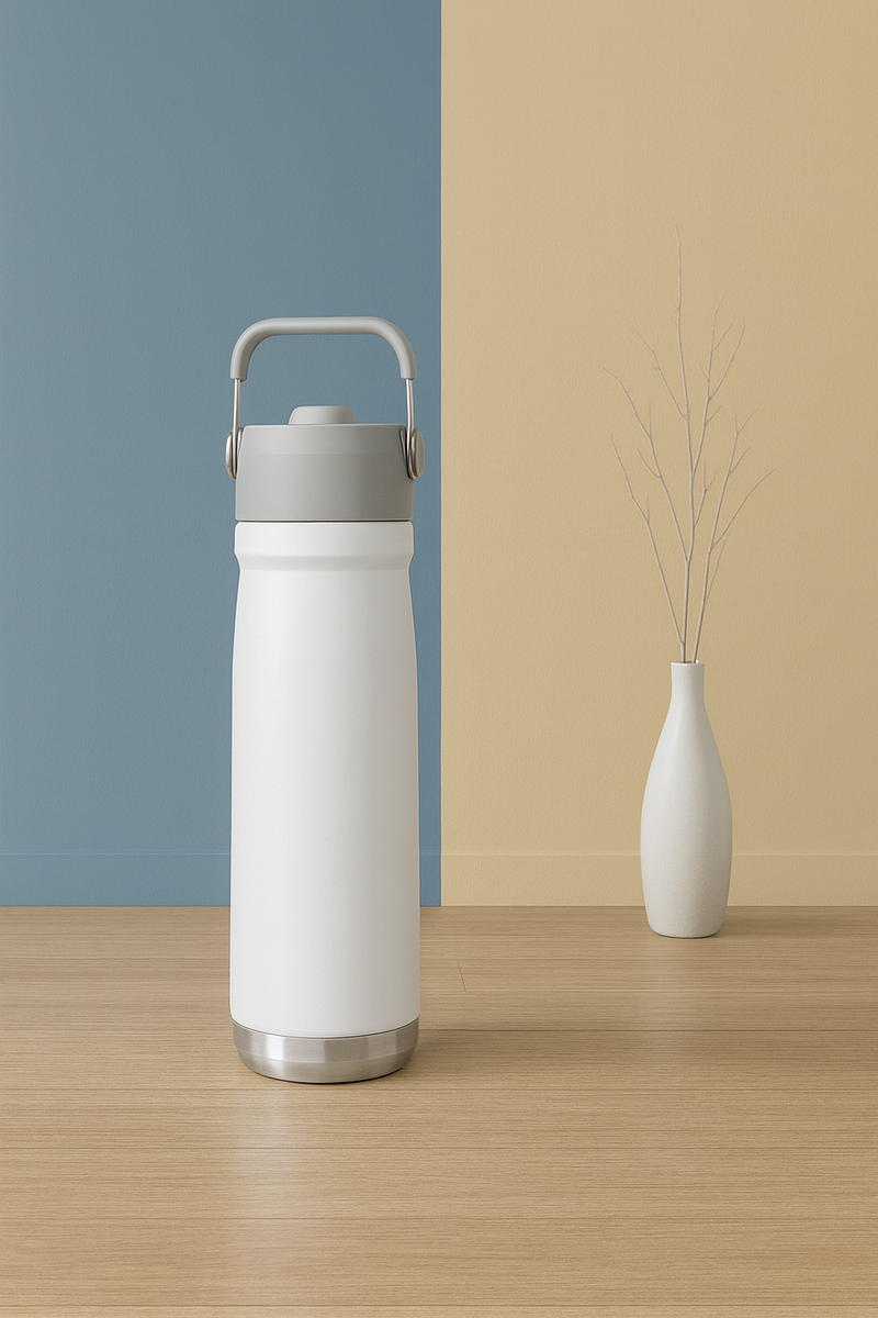 Garrafa Térmica com Alça Reforçada e Design Moderno