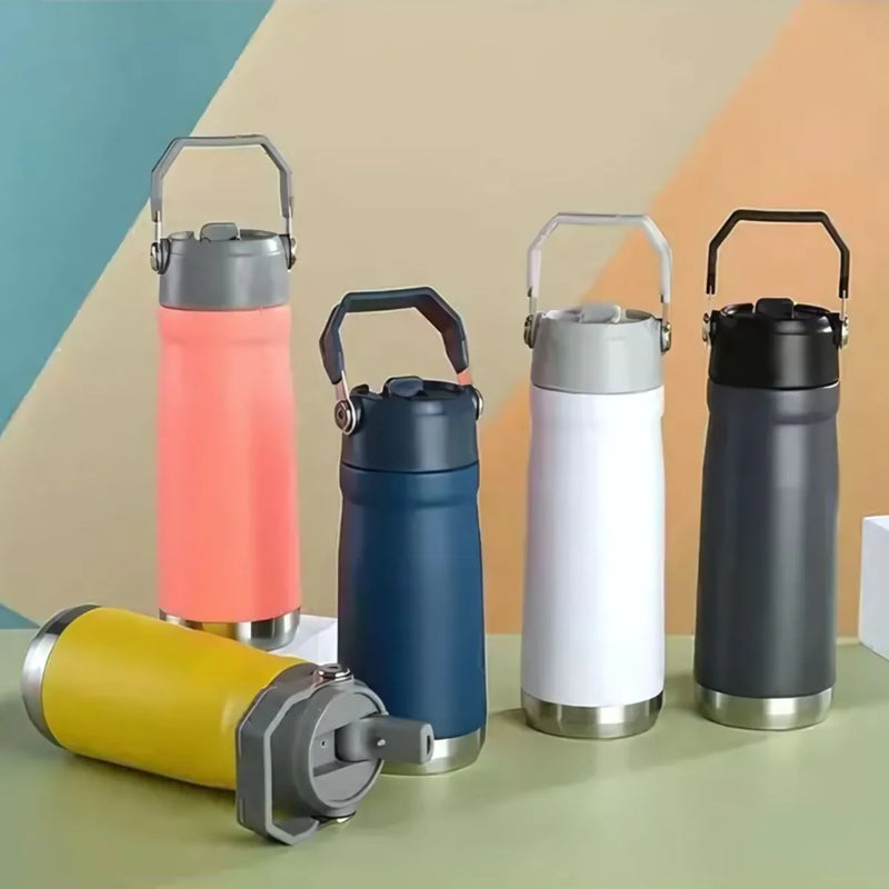 Garrafa Térmica com Alça Reforçada e Design Moderno