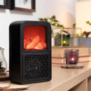 Aquecedor Portátil Elétrico com Efeito Lareira